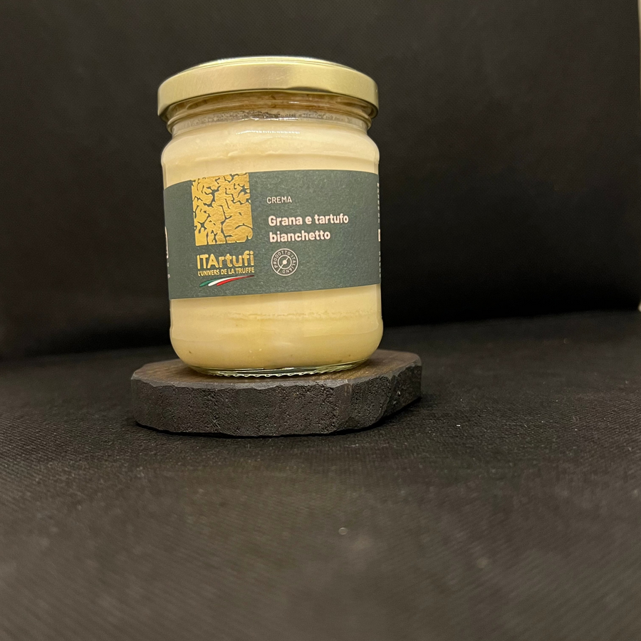 Grana Padano (Cheese) and Bianchetto Truffle (7%)