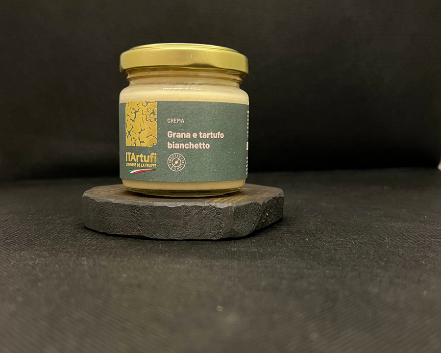 Grana Padano (Cheese) and Bianchetto Truffle (7%)